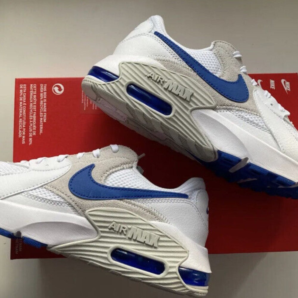 Nike Air Max Excee Blue Photon Dust Grey White CD4165-007 Shoe Trainer Sneaker